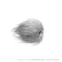 博雅 BOYA BY-B01 無線麥克風(fēng)、無線話筒防風(fēng)毛套