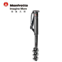 曼富圖 MPMXPROC4 單反微單數(shù)碼相機攝影獨腳架碳纖維4節(jié)腳架支撐