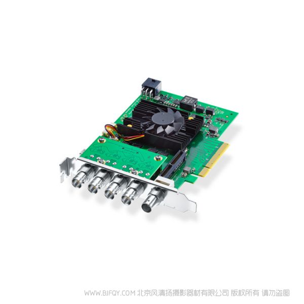 BMD DeckLink 8K Pro  一款高端數(shù)字電影級采集卡，可處理SD、HD、Ultra HD、4K及8K在內的所有幀尺寸 四個12G SDI
