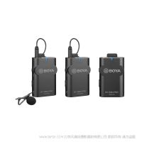 博雅 BOYA BY-WM4 Pro K2 數(shù)字雙通道無線麥克風 適用于無線麥克風一拖二