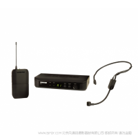 Shure 舒爾 BLX14/PGA31 帶有PGA31頭戴式話筒的無線耳機系統(tǒng) 無線頭戴麥克風一拖一套包